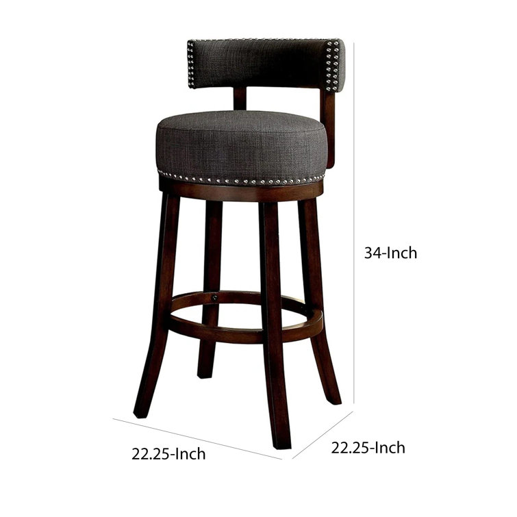 Khan bar & counter swivel online stool